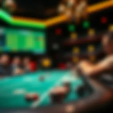 Advantages of real-time wagering illustrated through graphics