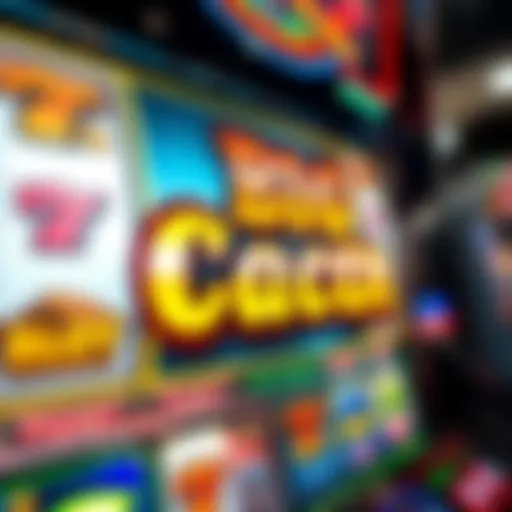 Detailed view of Big Catch slot machine interface