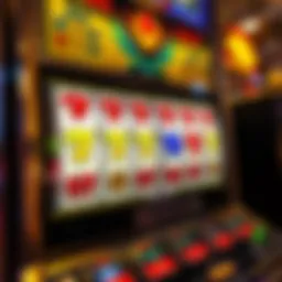 Intricate design of a Big Times Pay slot machine