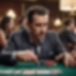 Strategic card play in blackjack