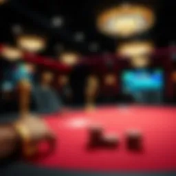 Visual representation of virtual poker tables