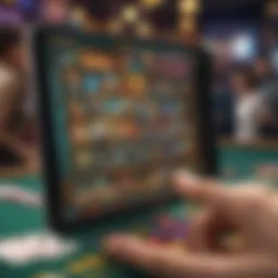 Mobile interface of Sloto Cash Casino showcasing game selection
