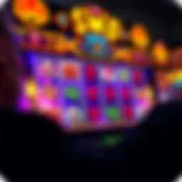 Vibrant slot game interface showcasing an exciting theme