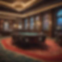 Luxurious gaming floor at Resorts World Manila Casino