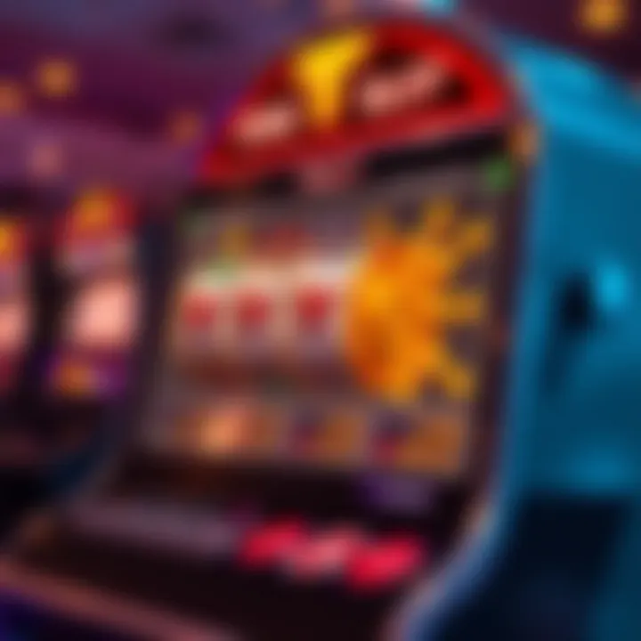 An infographic illustrating the operational mechanics behind online slot machines.