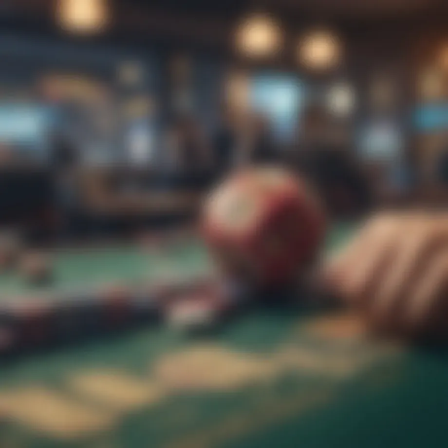 Visual representation of online betting platforms