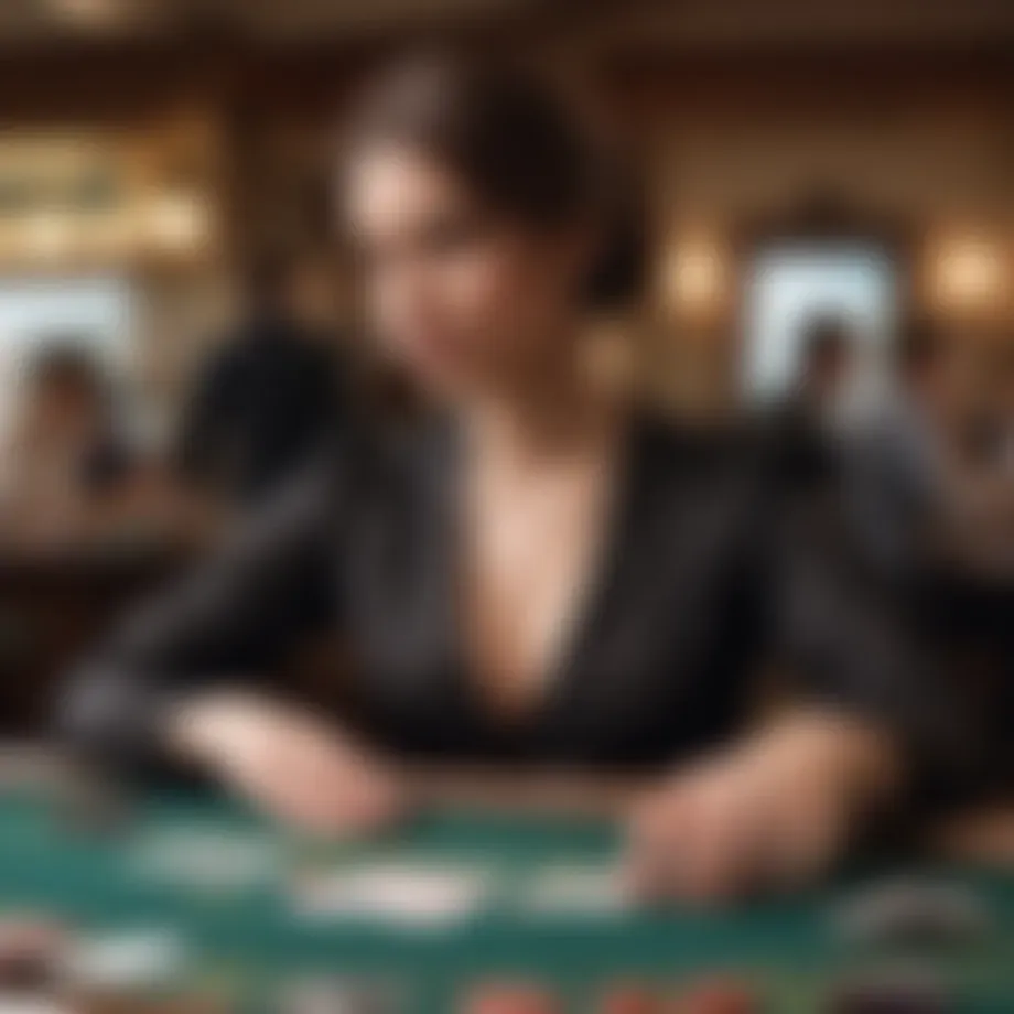 Strategic card placement in blackjack