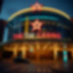 Exterior view of The Star Casino showcasing its modern architecture