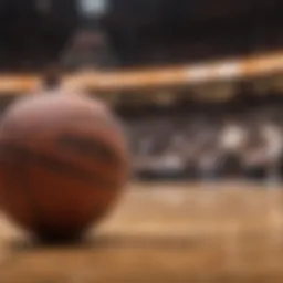 Visual representation of basketball points statistics