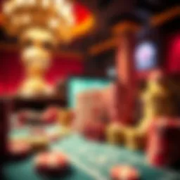 Visual representation of various online casino bonus codes